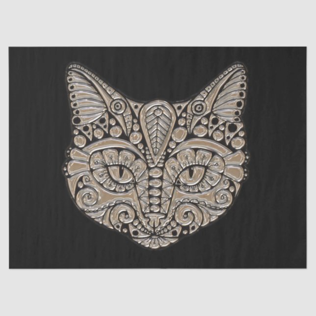 Mousseline papier de tissu de bijoux (Recto)