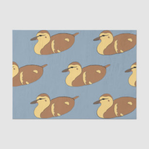 Mousseline papier de tissu de canard sauvage