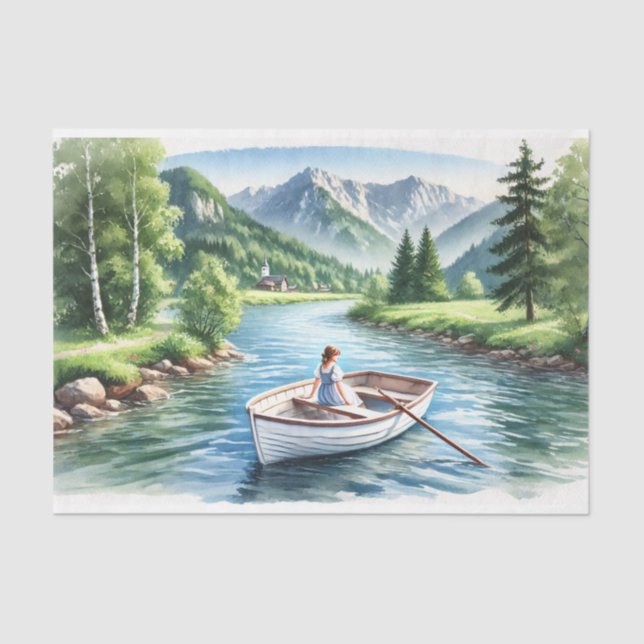 Mousseline papier de tissu de découpage (Recto)