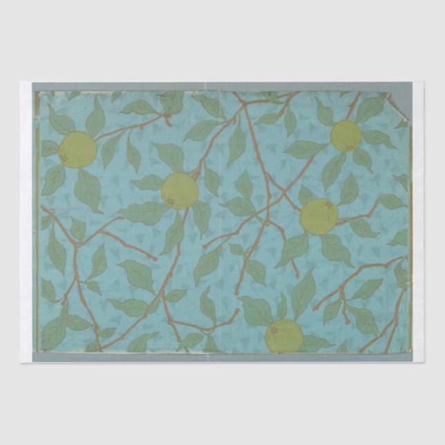 MOUSSELINE PAPIER DE TISSU DE DÉCOUPAGE : PAPIER VINTAGE (Recto)