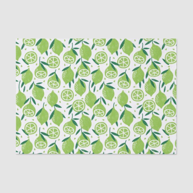 Mousseline Papier de tissu de fruits (Recto)
