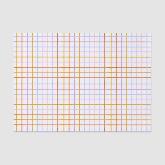 Mousseline Papier de tissu de grille (Recto)
