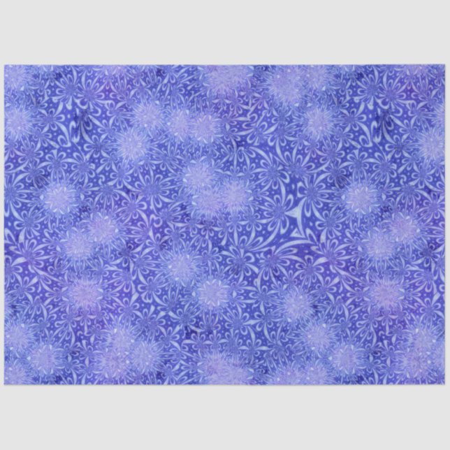 Mousseline papier de tissu de la passion pourpre (Recto)