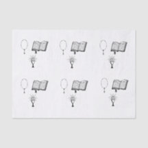 Papier de tissu de la Sainte Communion