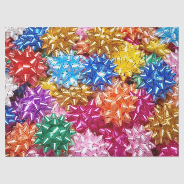 Mousseline papier de tissu de noël arcs (Recto)