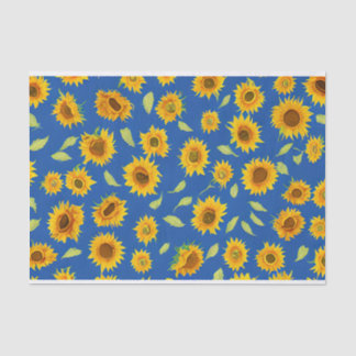 Mousseline Papier de tissu de tournesol