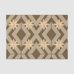 Mousseline Papier de tissu décoratif Floral