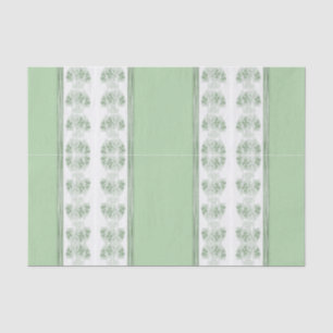 Mousseline Papier de tissu décoratif Floral