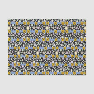 Mousseline Papier de tissu décoratif Floral