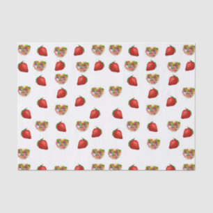 Mousseline Papier de tissu décoratif Fruit