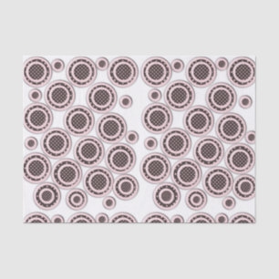Mousseline Papier de tissu décoratif rose