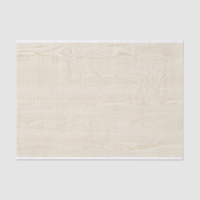Mousseline papier de tissu en bois blond (Recto)