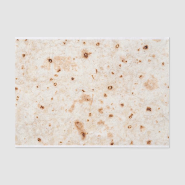 Mousseline Papier de tissu en coquille de tortilla pour les c (Recto)