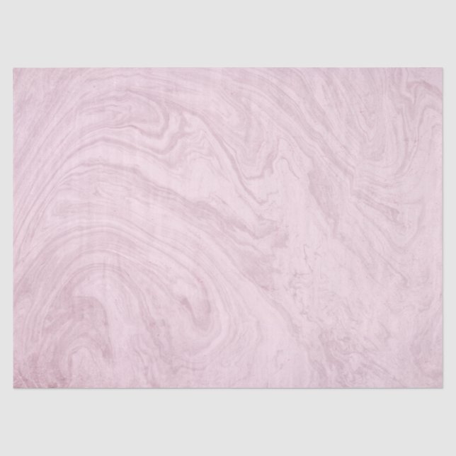 Mousseline papier de tissu en marbre rose (Recto)