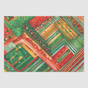Mousseline papier de tissu fiesta patchwork