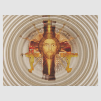 Mousseline papier de tissu jésus résurrection