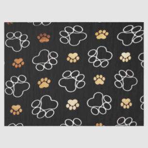 Mousseline papier de tissu pour chien