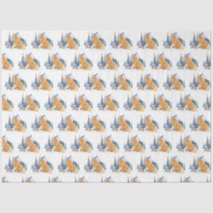 Mousseline Papier de tissu pour chien PEACE Chow