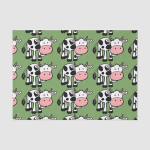 Mousseline papier de tissu pour vaches de campagne