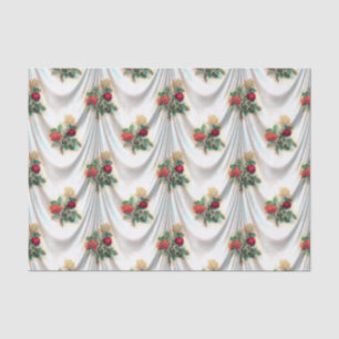 Mousseline Papier de tissu satiné rose