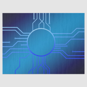 Mousseline papier de tissu schématique