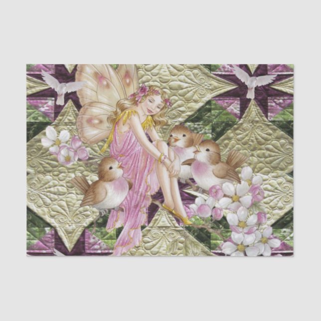 Mousseline Papier de tissus (Recto)