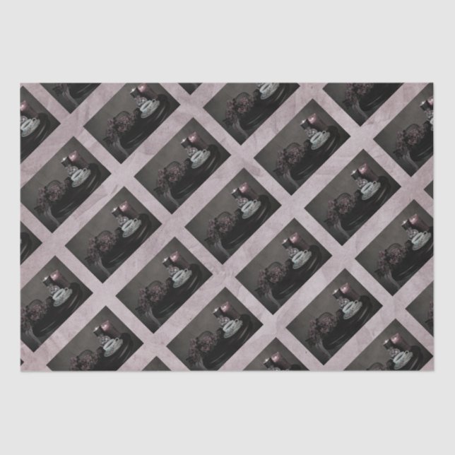 Mousseline Papier de tissus 10lb Dames ayant Thé Opt.3 (Recto)