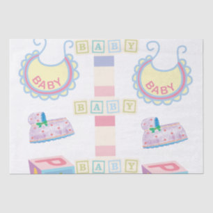Mousseline Papier de tissus bébé