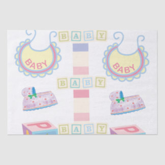 Mousseline Papier de tissus bébé