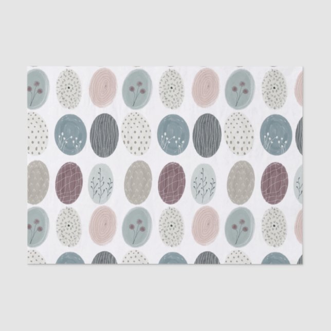 Mousseline Papier de tissus Boho Feminine and Baby (Recto)