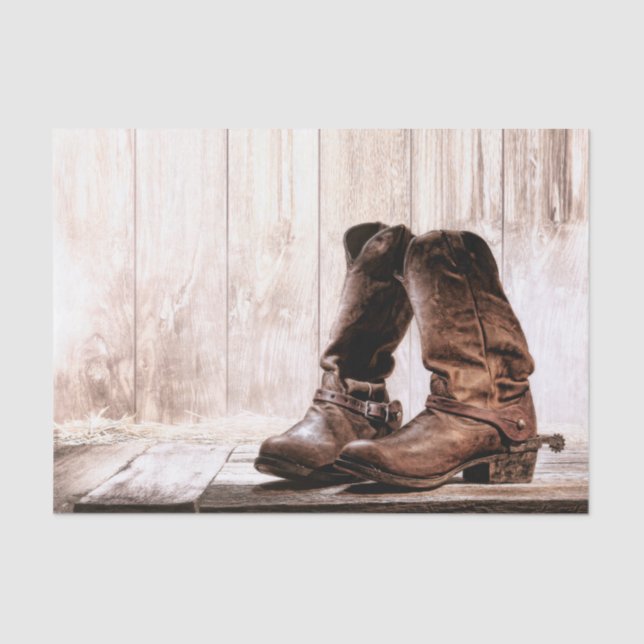 Mousseline Papier de tissus Botte de lavage pays rustique Oue (Recto)