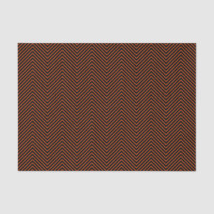 Mousseline Papier de tissus Chevron Line - Orange brillant su
