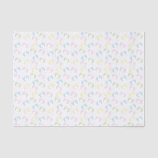 Mousseline Papier de tissus coloré pour bébé