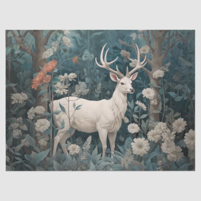 Mousseline Papier de tissus de découpage - Whispers of the Wi (Recto)