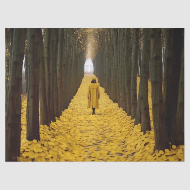 Mousseline Papier de tissus de découpage - Whispers of the Wi (Recto)