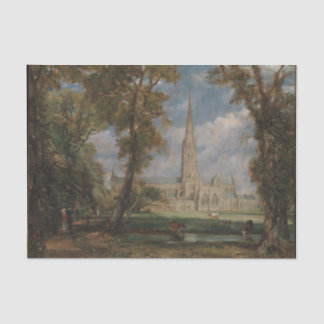 Mousseline Papier de tissus de la cathédrale de Salisbury