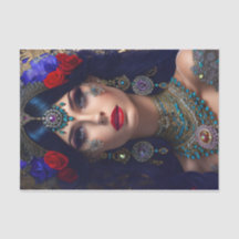 Papier de tissus décoratif pour femme