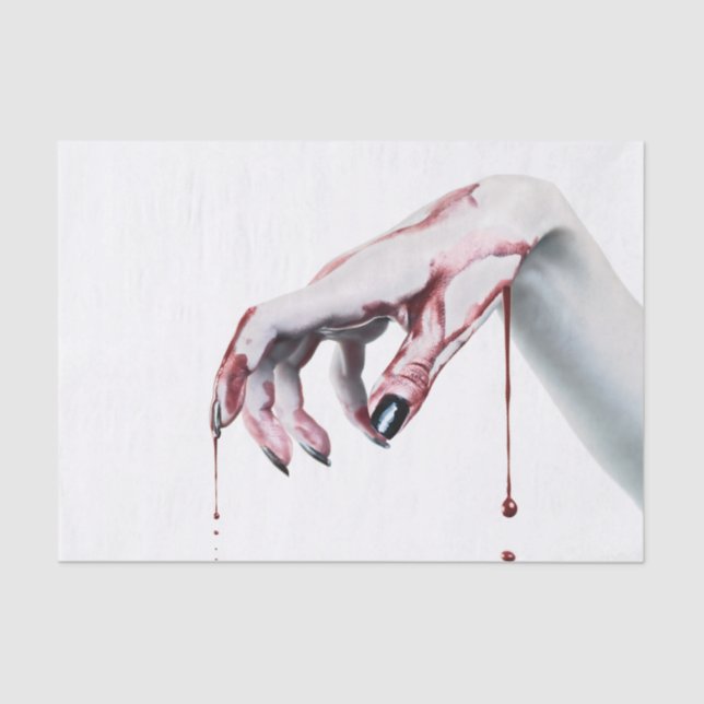 Mousseline Papier de tissus Envelopper le vampire de sang gou (Recto)