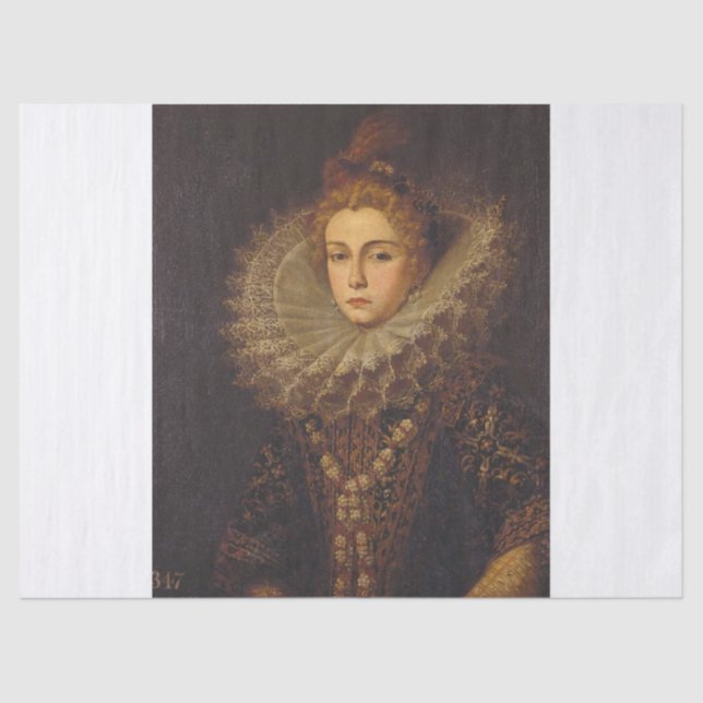 Mousseline Papier de tissus fabuleux Aristocrates (Recto)