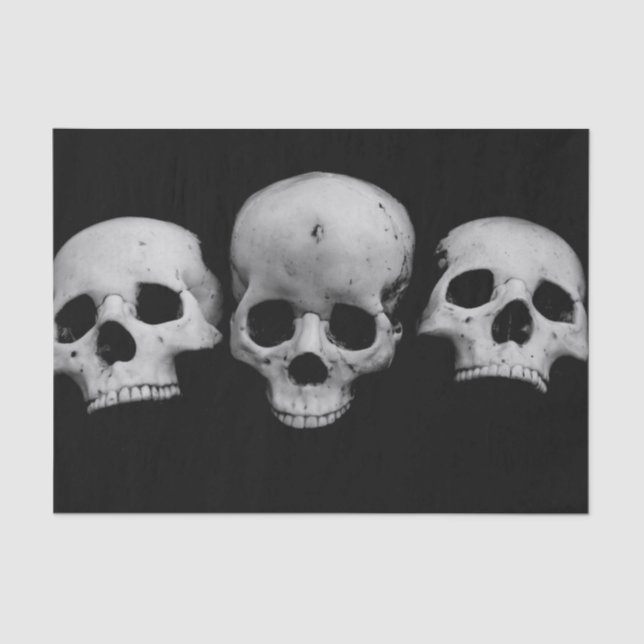 Mousseline Papier de tissus NOIR ET BLANC (Recto)