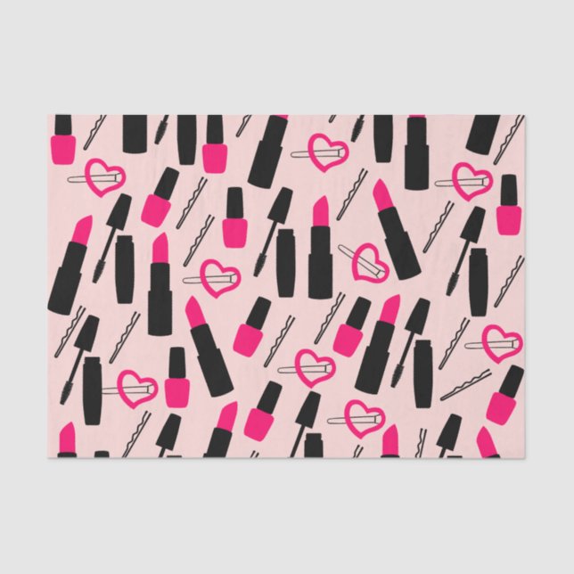 Mousseline Papier de tissus pour accessoires de maquillage (Recto)