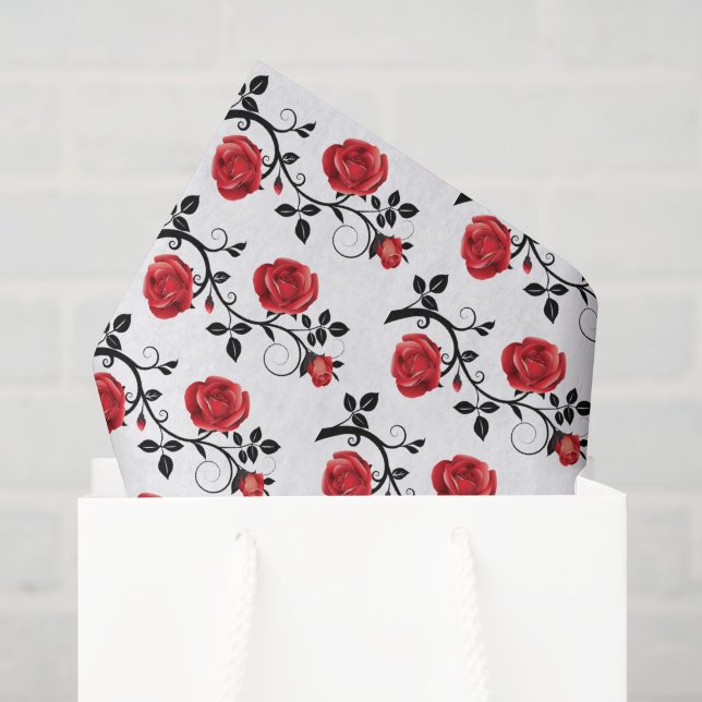 Mousseline Papier de tissus rose (Sac cadeau)
