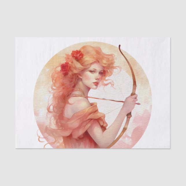 Mousseline Papier de tissus Sagittarius (Recto)