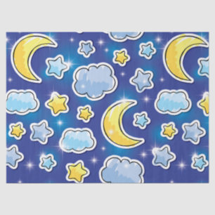 Mousseline Papier de tissus Star Lite Baby