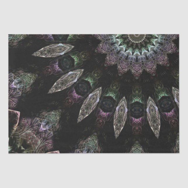 Mousseline Papier de tissus Theo (Recto)