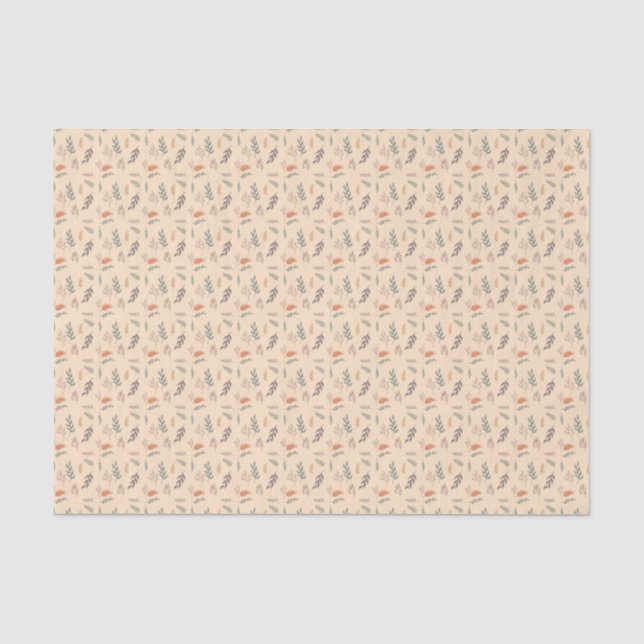 Mousseline Papier de tissus végétal (Recto)