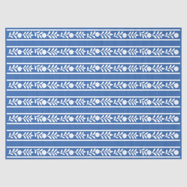 Mousseline Papier Découpage à Bordure Florale avec Incrustati (Recto)