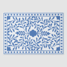 Papier découpage à incrustation d'os traditionnel