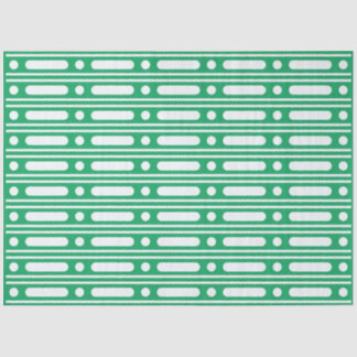 Mousseline Papier Découpage Bordure de Points Vert Clair