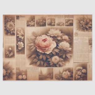 Mousseline Papier découpage de style vintage pour maison de c